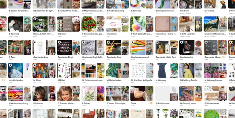 Pinnwand und Moodboard – Wie man Pinterest als Planungshilfe nutzen kann