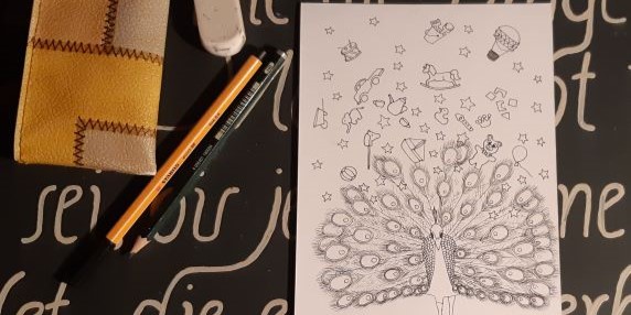 Meine Bilder – Acryl, Bleistift, Buntstift, abstrakt, realistisch, chaotisch, bunt, schwarz-weiß