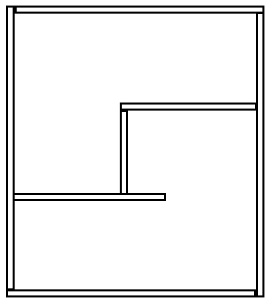 Konstruktionsplan für den Rahmen des DIY Schranks.